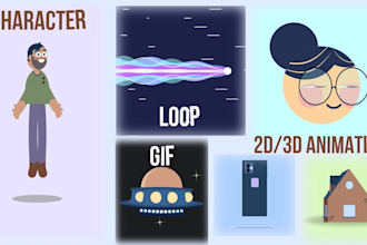 create professional 2d animations for your story, brand or product