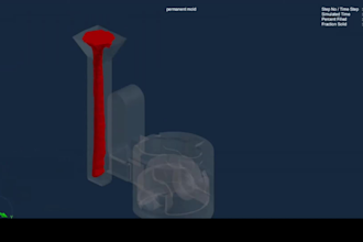 design patterns and molds for sand casting with simulation analysis