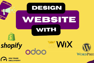 design skincare salon spa website using wix squarespace shopify odoo website