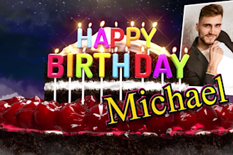 create this birthday wish video for your loved ones