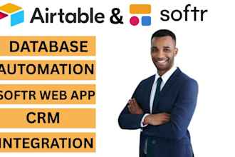 be your airtable, airtable database ,automation, interface, softr webapp expert