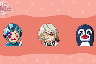 make custom animated twitch emotes, kick, animated gif emotes