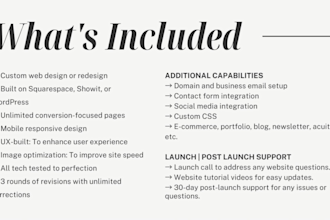 create responsive wordpress website design or blog