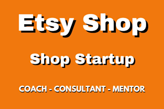 be your etsy coach consulter to increase sales