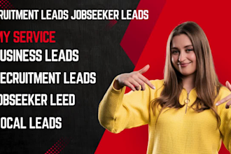 do targeted jobseeker recruitment leads and business local leads