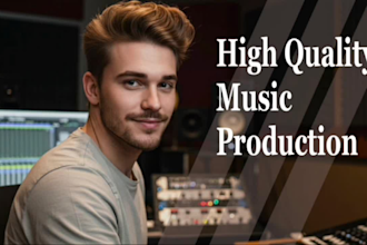produce professional custom music or beats for your project