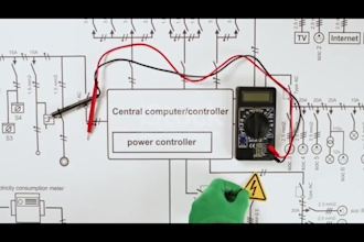 draft a legally compliant electrical safety guidebook for construction projects