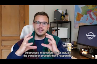 translate english to hebrew and hebrew to english manually