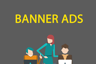 create you a killer call to action banner ad design