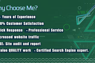 provide all in one monthly SEO services