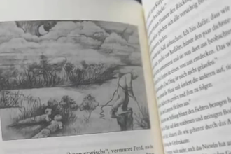 draw  charcoal drawings for books