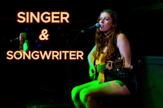 be your powerful singer vocalist and songwriter in any style