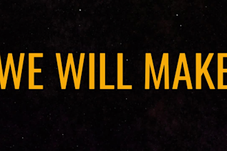 create a video kinetic typography ,text animation video