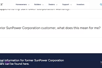 design a modern solar installation website or revamp your solar installation web