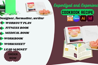 write format design fantasy ebook health wellness book medical book fitness book