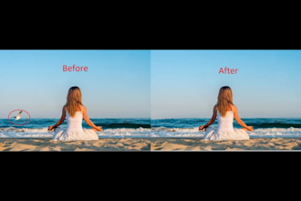 do professional photo editing