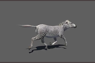 realistic 3d animal model cgi animal animation vfx character animation for film