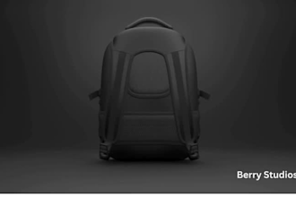 create realistic 3d bag designs animations, 3d backpacks with 3d purses