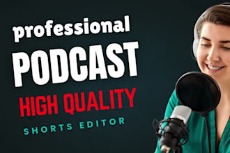 convert your podcasts into podcast shorts, podcast clips, and podcast reels