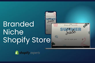 build a branded niche shopify store for your business