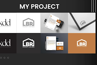 design a realtor, real estate, property,modern timeless logo