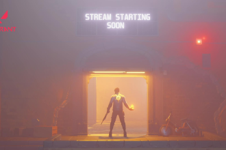 make 3d animated stream overlay