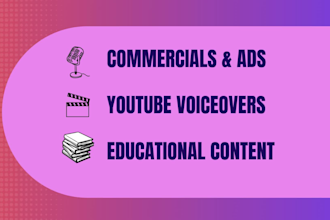 record a professional urdu voiceover