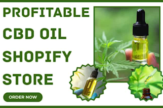 design cbd shopify store medical website cbd cannabis hemp vape cbd oil website