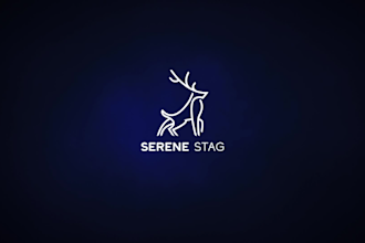 design clean modern minimalist business logo design