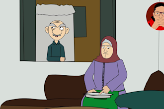 create 2d animated stories for kids youtube channel