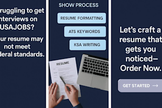 write a professional federal resume, usajobs resume and ksa responses