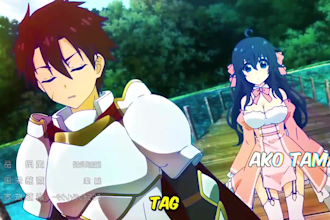 create professional anime, manhwa and manga recap videos