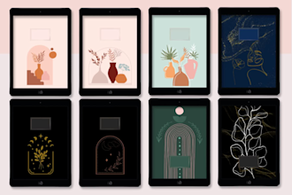 provide these 61 goodnotes stickers and 30 covers for digital planner notebook