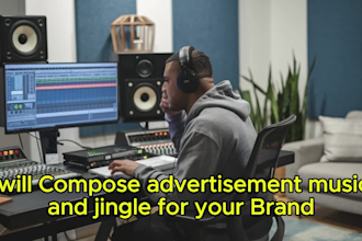 compose jingle or advertisement music for your brand