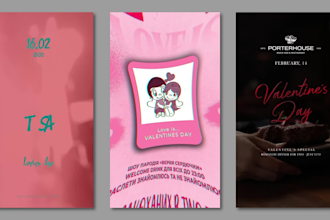 design elegant flyers, posters, and branding materials for bars and restaurants