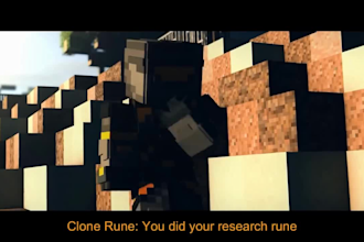 craft smooth and high quality 3d minecraft animations
