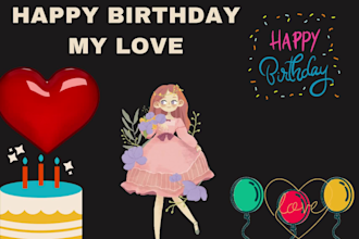 birthday card special language free