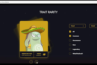 make uiux design for nft website