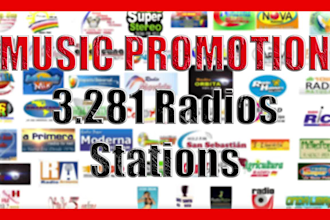 send your music to 3,281k radio stations