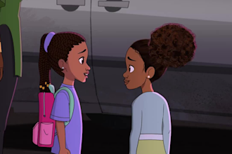 do 2d cartoon animation, 2d character animation, 2d kids animation podcast video