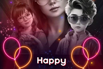 create charming video for various occasions in daily life