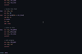 do operating system, c language,shell scripting assignments