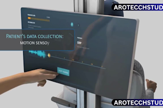 create ai 3d medical ultral video saas product spokesperson explanation video