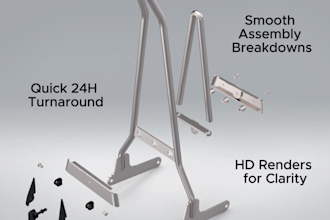 create professional solidworks animation for product demo and assembly guide