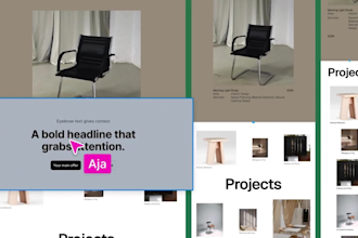 design and publish your landing page with figma sites