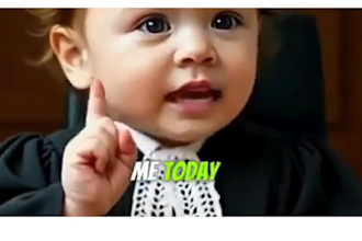 viral ai baby video podcasts, funny baby reels and runway videos