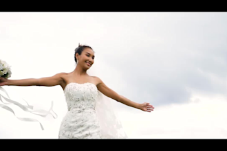 make a cinematic wedding ceremony film video highlight edit
