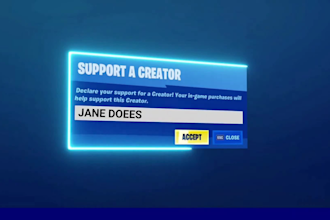 create the best 3 new fortnite support a creator intros