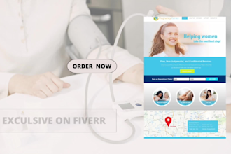 design hospital, medical ,and dental website with wordpress