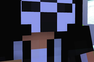 create a minecraft 3d animation